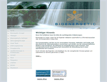 Tablet Screenshot of bioenergetic.cc